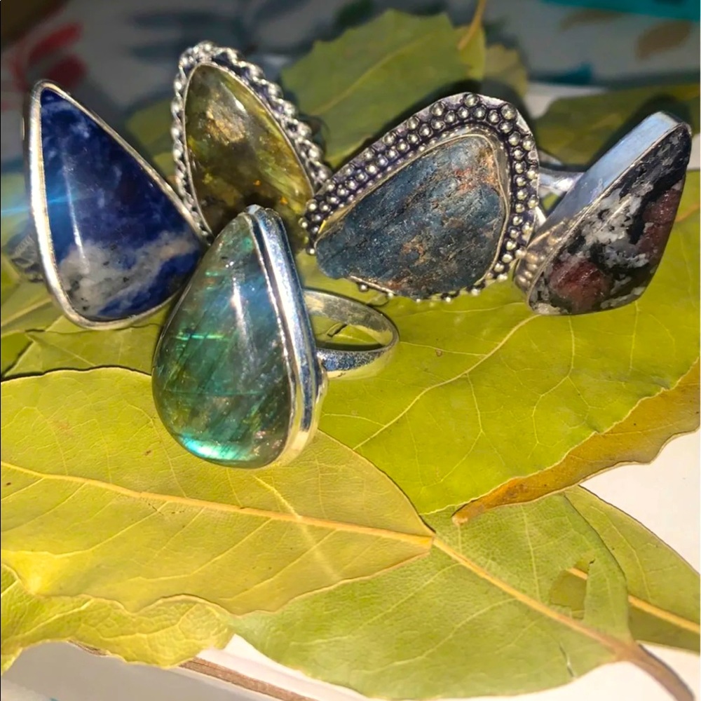 Gemstone Ring Bundle Sold !!!